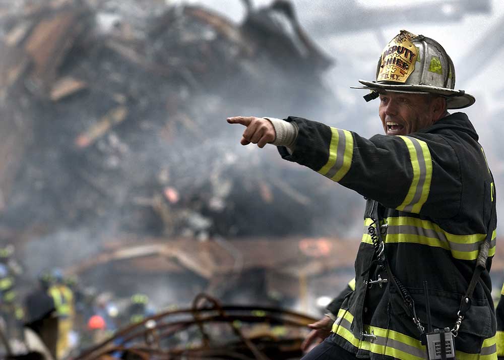 Emergency response firefighter