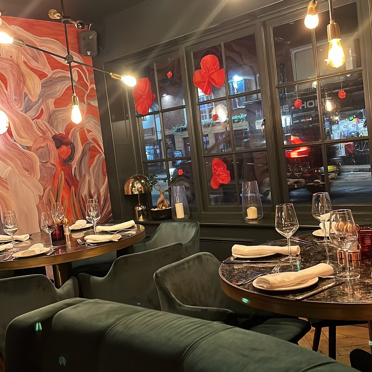 Elios Italian Restaurant just outside of London, England