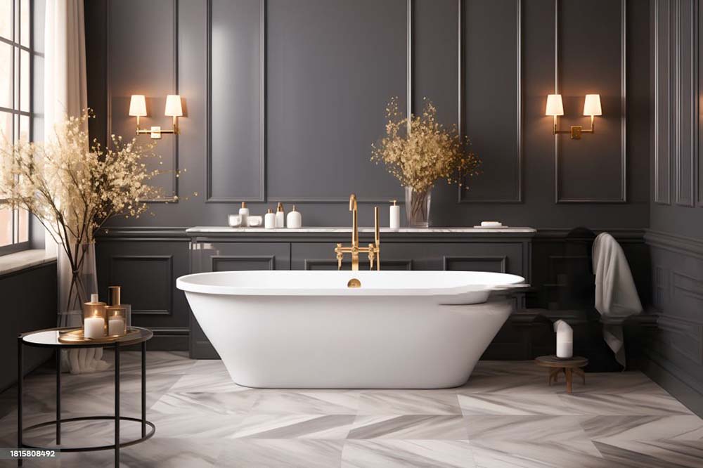 Luxury bathroom design